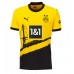 Camisa de Futebol Borussia Dortmund Marco Reus #11 Equipamento Principal Mulheres 2023-24 Manga Curta